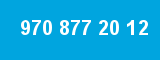 970 877 20 12 970 877 20 12